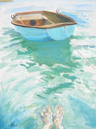 Boat and Feet